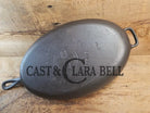 Wow! Hard to Find 1920’s Griswold #15 Oval Fish Skillet. Collector grade #1013 Skillet
