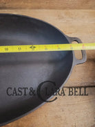 Wow! Hard to Find 1920’s Griswold #15 Oval Fish Skillet. Collector grade #1013 Skillet