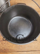 WOW Hard to Find and the cutest Dutch oven EVER. 1920’s Griswold #6 Tite-Top Cast Iron Dutch Oven Fully marked Lid
