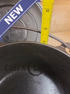 WOW Hard to Find and the cutest Dutch oven EVER. 1920’s Griswold #6 Tite-Top Cast Iron Dutch Oven Fully marked Lid
