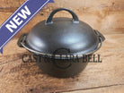 WOW Hard to Find and the cutest Dutch oven EVER. 1920’s Griswold #6 Tite-Top Cast Iron Dutch Oven High Dome Lid with EZ