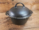 WOW Hard to Find and the cutest Dutch oven EVER. 1920’s Griswold #6 Tite-Top Cast Iron Dutch Oven High Dome Lid with EZ