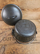 WOW Hard to Find and the cutest Dutch oven EVER. 1920’s Griswold #6 Tite-Top Cast Iron Dutch Oven High Dome Lid with EZ