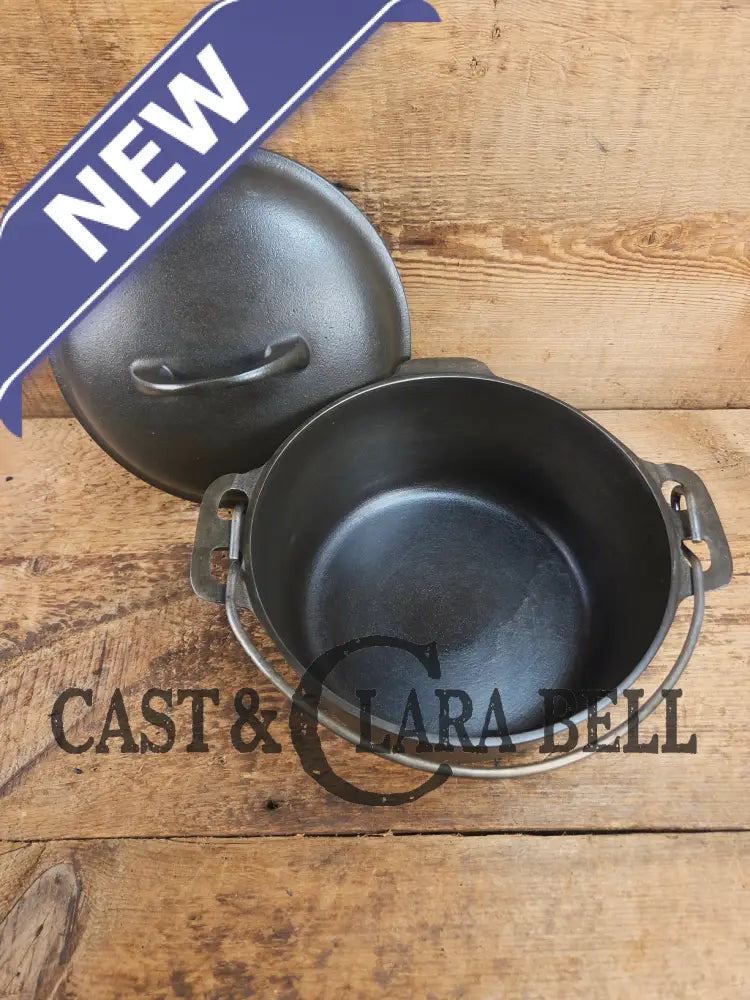 WOW Hard to Find and the cutest Dutch oven EVER. 1920’s Griswold #6 Tite-Top Cast Iron Dutch Oven High Dome Lid with EZ