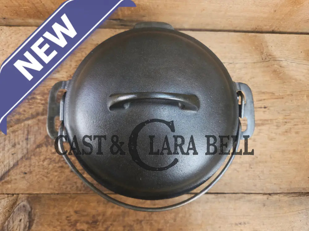 WOW Hard to Find and the cutest Dutch oven EVER. 1920’s Griswold #6 Tite-Top Cast Iron Dutch Oven High Dome Lid with EZ