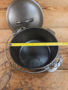 WOW Hard to Find and the cutest Dutch oven EVER. 1920’s Griswold #6 Tite-Top Cast Iron Dutch Oven High Dome Lid with EZ