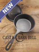 Wow! Hard to Find early Lodge Spider Pot with raised 8 and lid. Awesome for campfire cooking and for display! Skillet