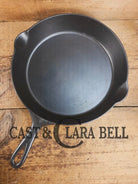 WOW!! Mint condition 1890’s Griswold ERIE #10 3rd series Skillet w/ Heat Ring 715 with BULLSEYE makers mark! Skillet