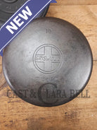 WOW. Not seen often! Griswold first series Slant Logo w/ ERIE Dutch oven Size #10 (835) Dutch Oven with ERIE Logo &