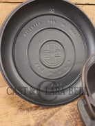 WOW. Not seen often! Griswold first series Slant Logo w/ ERIE Dutch oven Size #10 (835) Dutch Oven with ERIE Logo &