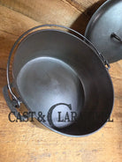 WOW. Not seen often! Late 1890’s Era Griswold ERIE Size #10 (835) Dutch Oven with ERIE Logo & (2553) Lid. One of the