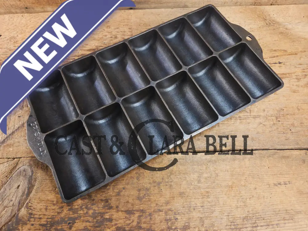 WOW. Rare Variation 3 (Rarity 6 of 10) 1920’s LARGE Griswold No. 15 French Roll Bread 12 cup 6138 Bakeware