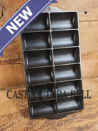 WOW. Rare Variation 3 (Rarity 6 of 10) 1920’s LARGE Griswold No. 15 French Roll Bread 12 cup 6138 Bakeware