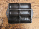 WOW. Tough To Find 1920’s LARGE Griswold No. 16 French Roll Bread 6 cup 6139 Bakeware