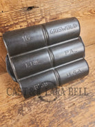 WOW. Tough To Find 1920’s LARGE Griswold No. 16 French Roll Bread 6 cup 6139 Bakeware