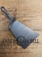 Wow UNIQUE! Custom made Griswold Cast Iron DEEP Skillet Spatula. Reclaimed from a Small Block cast iron deep skillet.