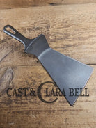 Wow UNIQUE! Custom made Griswold Cast Iron DEEP Skillet Spatula. Reclaimed from a Small Block cast iron deep skillet.