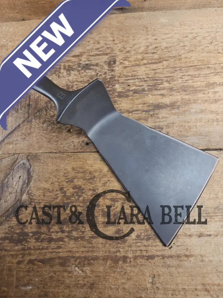 Wow UNIQUE! Custom made Griswold Cast Iron DEEP Skillet Spatula. Reclaimed from a Small Block cast iron deep skillet.
