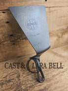 Wow UNIQUE! Custom made Griswold Cast Iron DEEP Skillet Spatula. Reclaimed from a Small Block cast iron deep skillet.