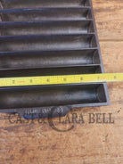 WOW very cool. Raised Erie No. 22 Breadstick Pan. Early 1900’s No. 22 Corn Bread Pan 11 cup 954 - Bakeware