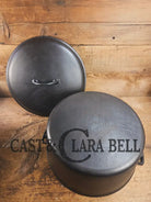 WOW. Very rare 1910’s Griswold Size #11 (834) Dutch Oven with Slant Logo and (2554) Lid. One you don’t see often. Dutch