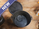 WOW. Very rare 1910’s Griswold Size #11 (834) Dutch Oven with Slant Logo and (2554) Lid. One you don’t see often. Dutch