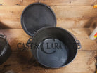 WOW. Very rare 1910’s Griswold Size #11 (834) Dutch Oven with Slant Logo and (2554) Lid. One you don’t see often. Dutch