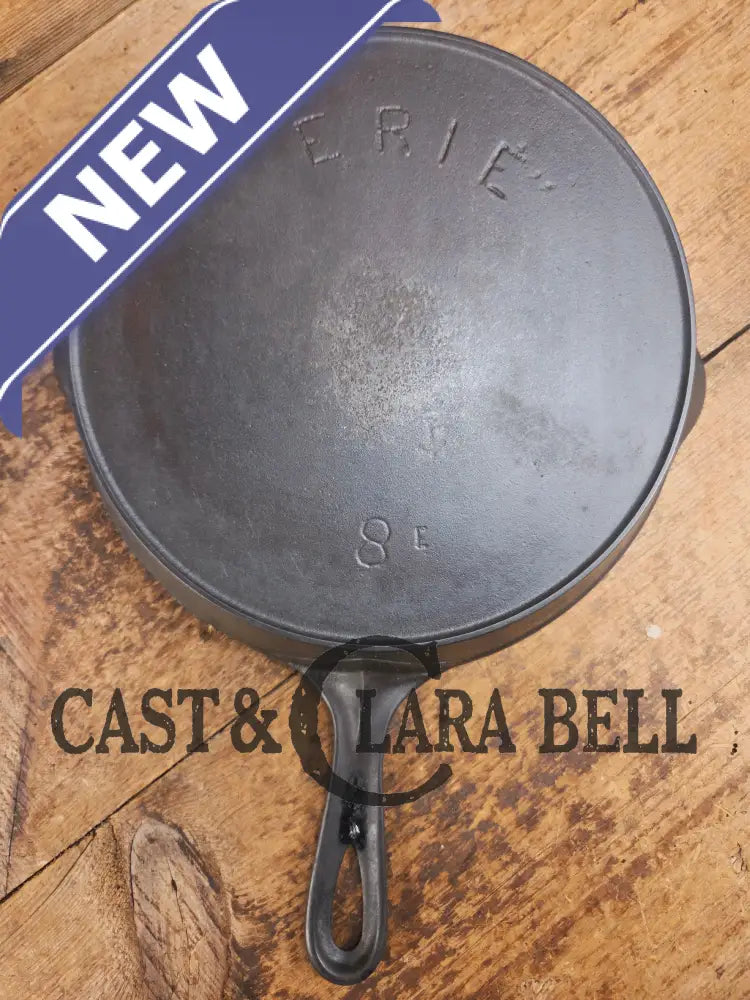 WOW VHTF 1890’s Era Griswold Erie 2nd Series #8 Skillet with Anchor Makers Mark! Awesome piece that tells a fantastic