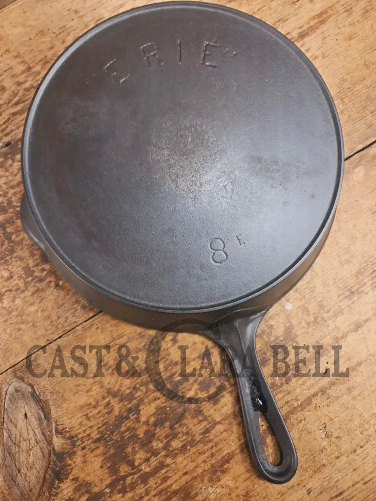 WOW VHTF 1890’s Era Griswold Erie 2nd Series #8 Skillet with Anchor Makers Mark! Awesome piece that tells a fantastic