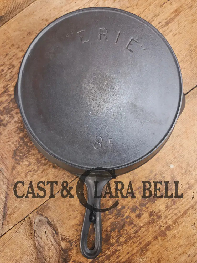 WOW VHTF 1890’s Era Griswold Erie 2nd Series #8 Skillet with Anchor Makers Mark! Awesome piece that tells a fantastic