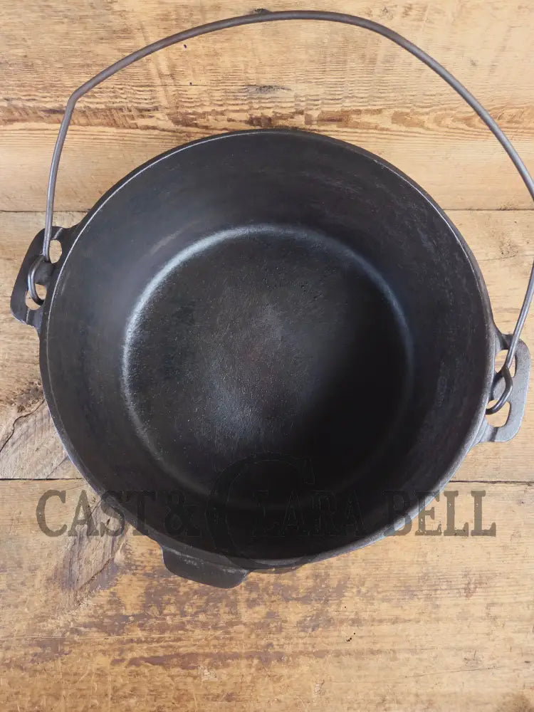 Wow! VHTF huge #10 Authentic Griswold (310) Camp Stove. Enormous & perfect for braising large cuts of meat stews etc.