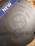Wow! VHTF huge #10 Authentic Griswold (310) Camp Stove. Enormous & perfect for braising large cuts of meat stews etc.