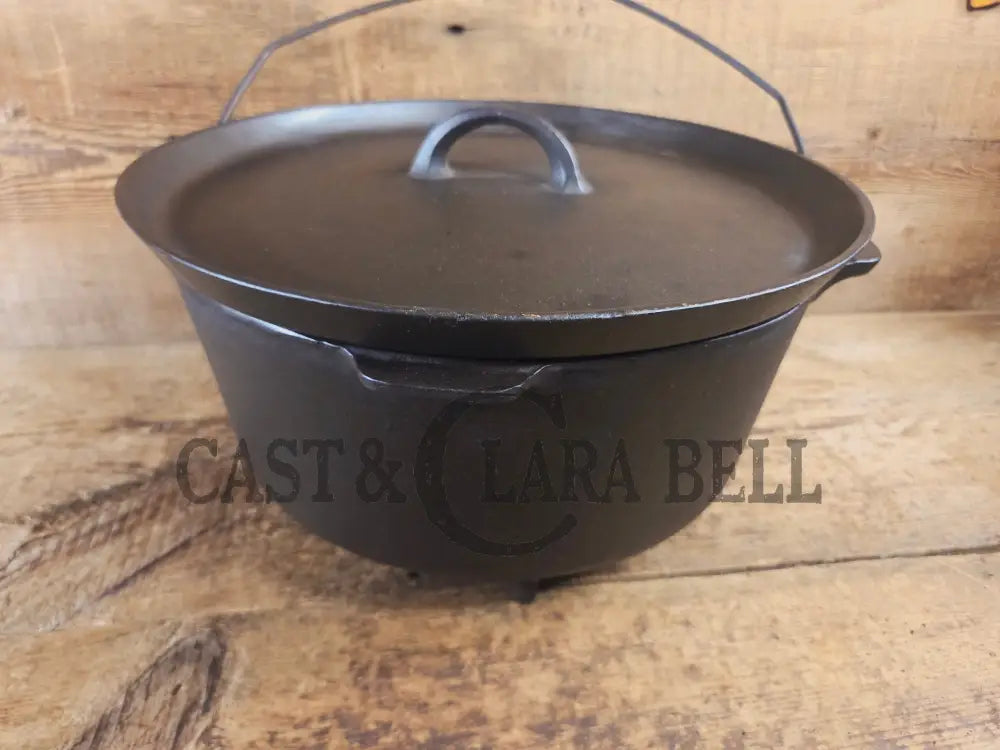 Wow! VHTF huge #10 Authentic Griswold (310) Camp Stove. Enormous & perfect for braising large cuts of meat stews etc.