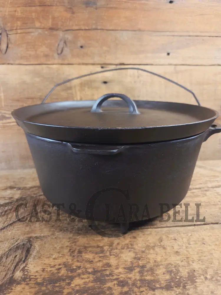 Wow! VHTF huge #10 Authentic Griswold (310) Camp Stove. Enormous & perfect for braising large cuts of meat stews etc.