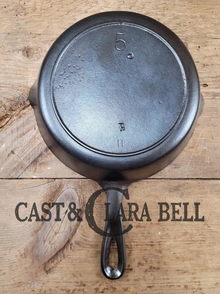 Wow. You Have To Try One Of These Early 1900’S Lodge #5 Cast Iron Skillets Single Notch Raised R