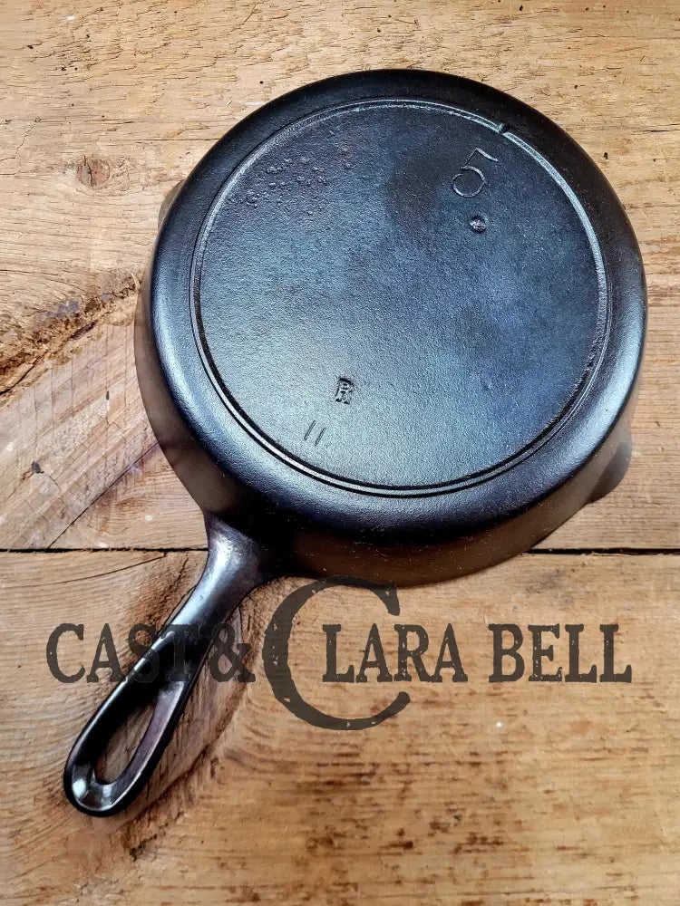 Wow. You Have To Try One Of These Early 1900’S Lodge #5 Cast Iron Skillets Single Notch Raised R